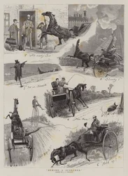 Hinter einem Rennfahrer